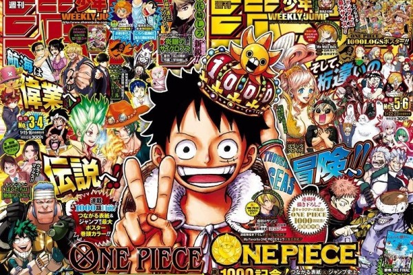 Rayakan 1000 Bab, Mangaka Aktif Shonen Jump Gambar Karakter One Piece!