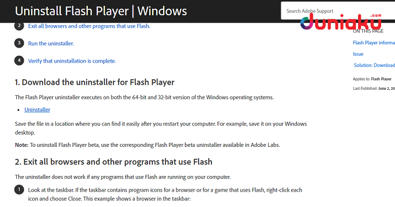 2020 Sudah Berakhir, dan Ini Cara Uninstall Adobe Flash Player!