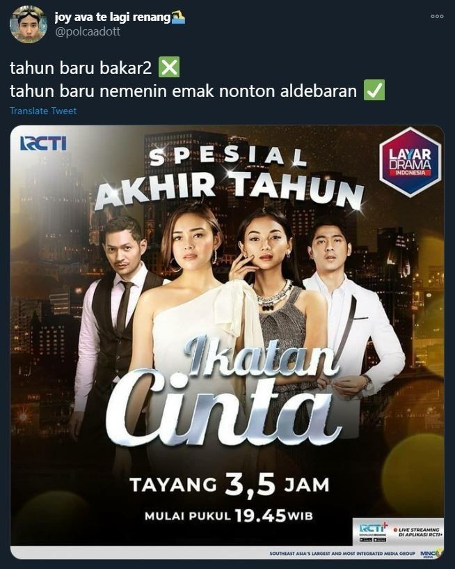 Bapak-bapak Pun Nonton! 10 Curhatan Kocak Warganet Ngefans Aldebaran