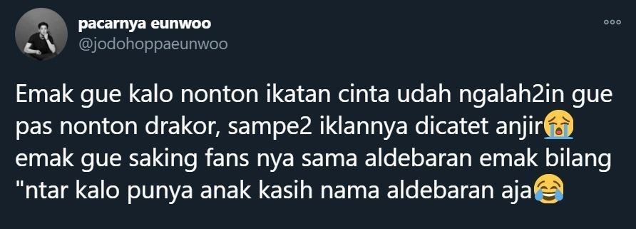 Ngefans Aldebaran Ikatan Cinta