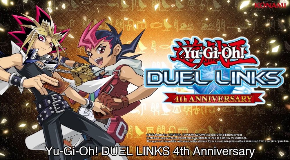 Yu-Gi-Oh! Duel Links Rayakan 4 Tahun Hari Jadi Dengan Beragam Kampanye