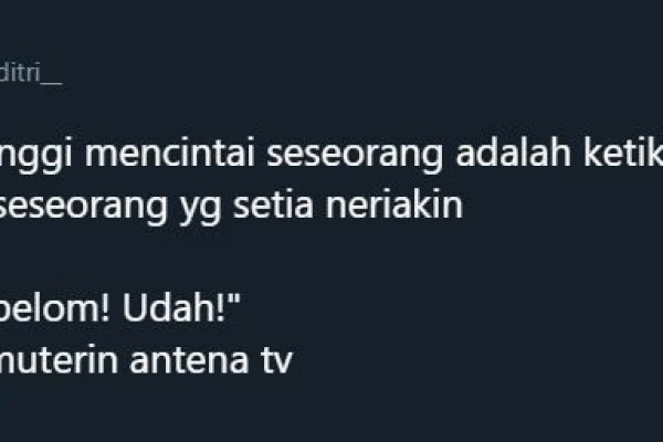 10 Curhat Warganet Tentang Titik Tertinggi Mencintai Seseorang, Kocak!