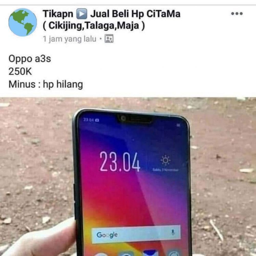 Kocak Banget! Ini 10 Postingan Jual HP yang Bikin Pembelinya Keheranan