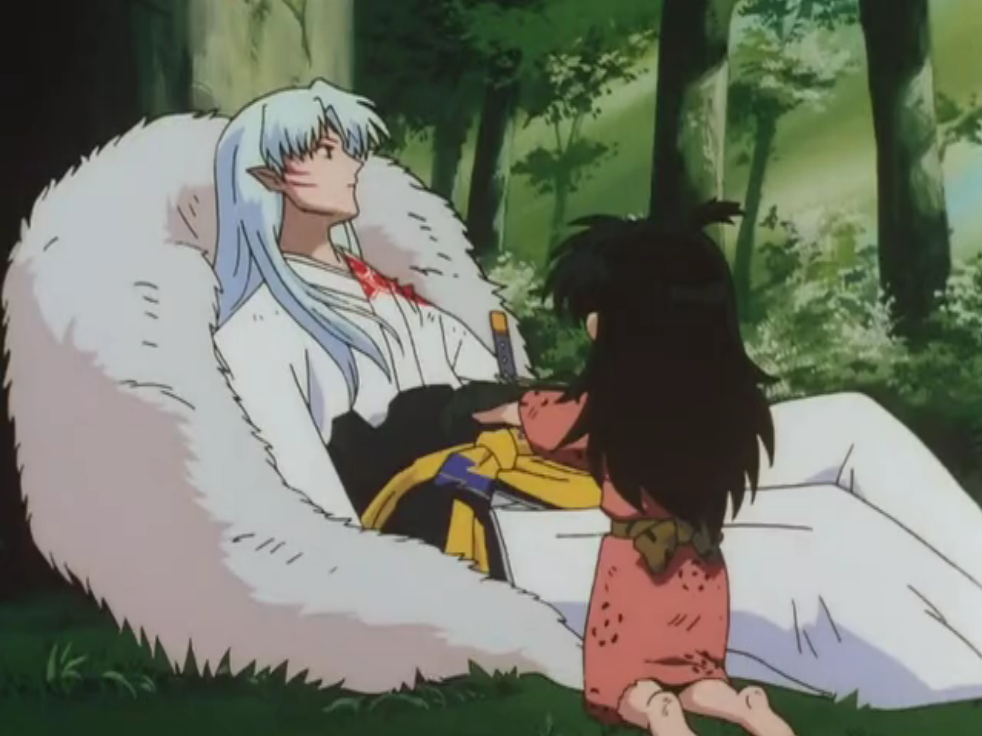 Rin_Aiding_An_Injured_Sesshomaru.png