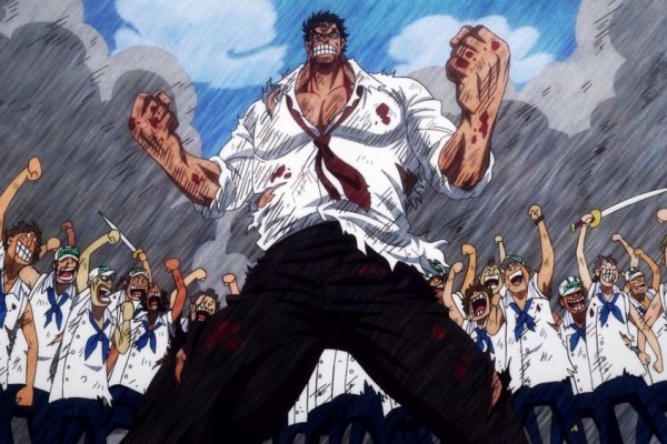 10 Musuh Kuat yang Pernah Garp Lawan di One Piece