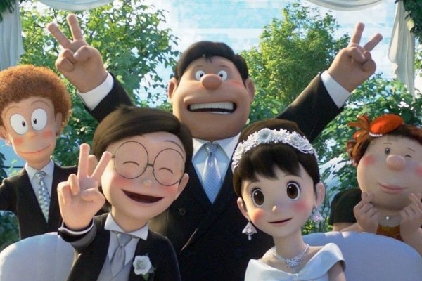 Ini Dia 10 Reaksi Kocak Warganet Atas Pernikahan Nobita dan Shizuka!