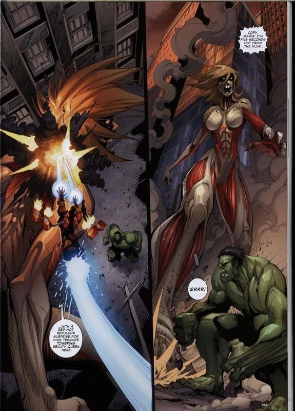 Kekonyolan Attack on Avengers, Crossover Avengers dan Attack on Titan!