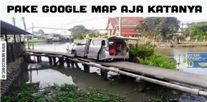 Kocak Banget! Ini 10 Momen Kesasar Menggunakan Google Maps 