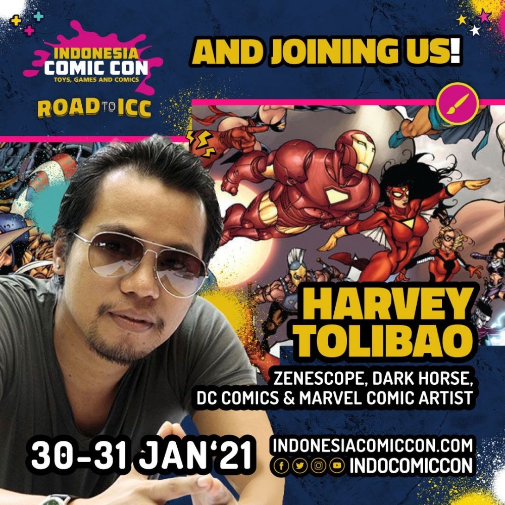 Tak Kenal Maka Tak Sayang, Ini 8 Guest Star Indonesia Comic Con 2021!