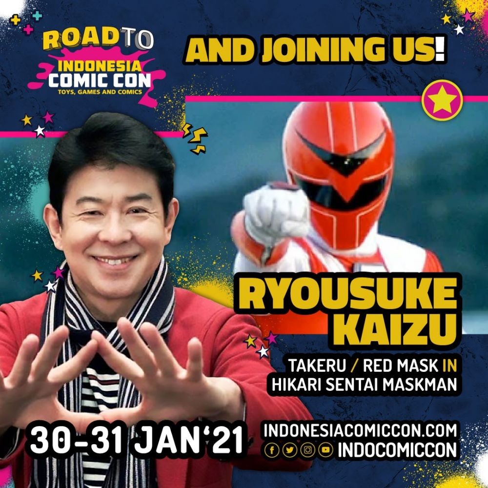 Tak Kenal Maka Tak Sayang, Ini 8 Guest Star Indonesia Comic Con 2021!