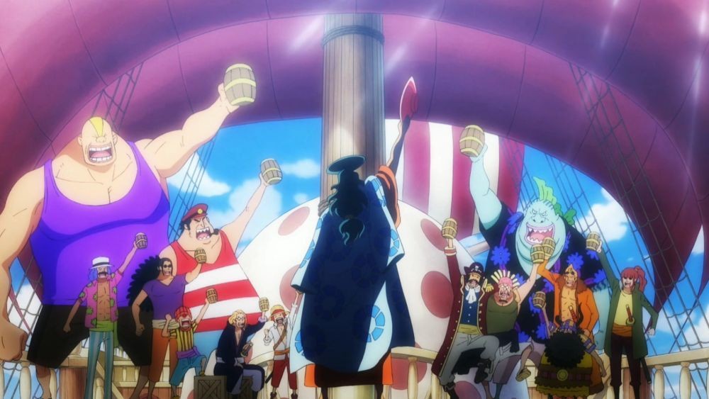 8 Potret Anggota Bajak Laut Gol D. Roger di One Piece Episode 959!