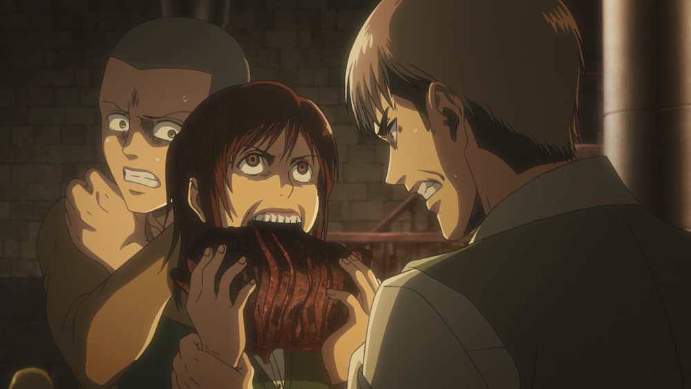 5 Fakta Sasha Attack on Titan, Si Prajurit Jago Makan!