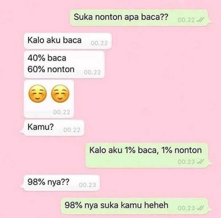 Bikin Mikir Keras! Ini 10 Chat Gombal dengan Pacar yang Ribet Banget!