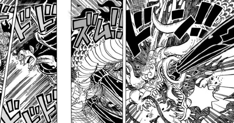 Pembahasan One Piece 1003: Kaido Akhirnya Gunakan Hybrid Zoan!