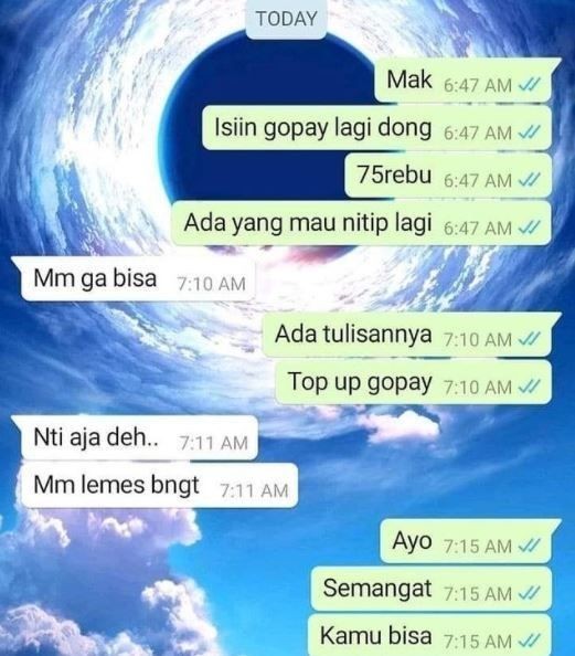 chat bikin emosi