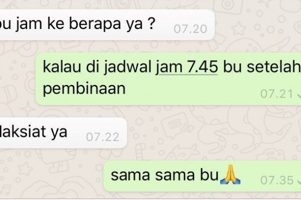 Serba Salah! Ini 10 Chat Lucu Pengajar dan Murid yang Bikin Ketawa!