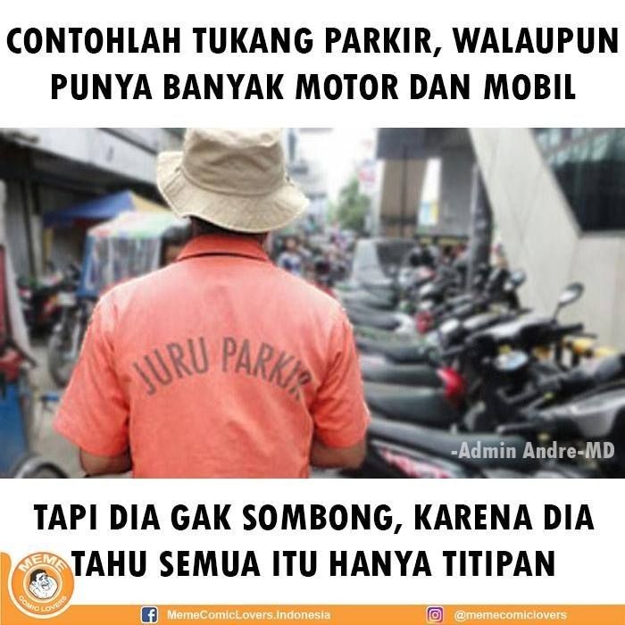 Sering Muncul Tiba-tiba! Ini 10 Meme Tukang Parkir yang Bikin Ngakak!