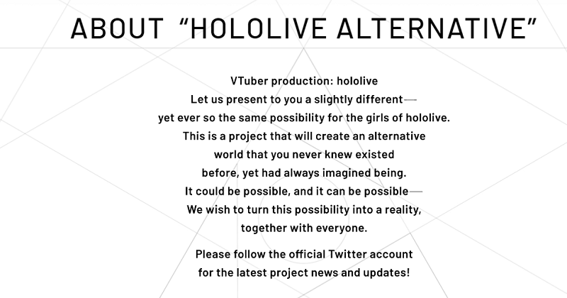 Proyek Baru Cover Corp, Apa Itu Hololive Alternative?