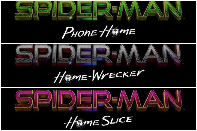 tiga judul spider-man berbeda