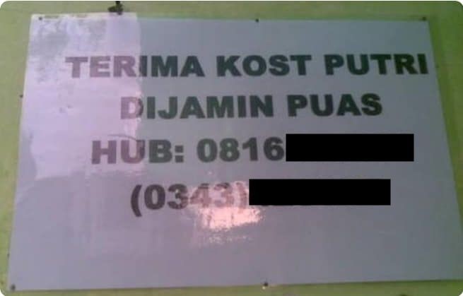 kocak promo kosan