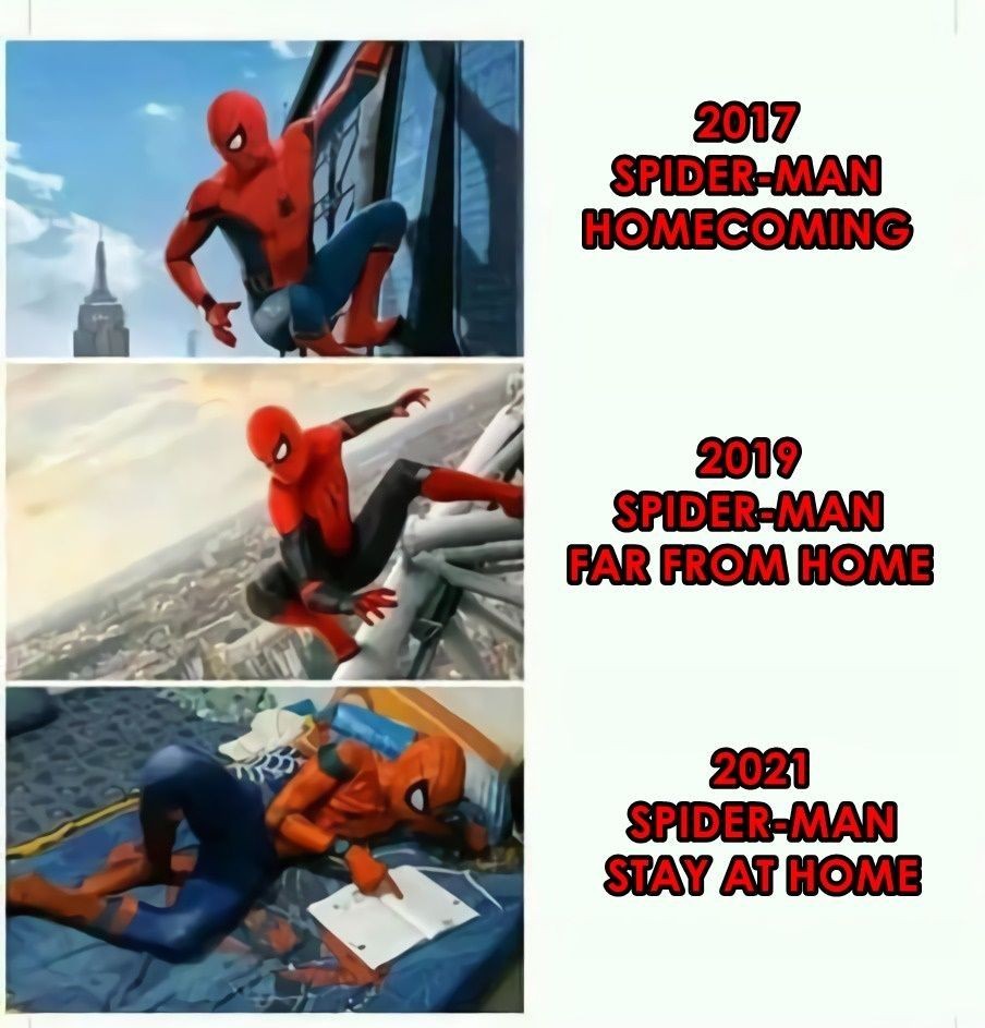 Banyak Parodinya! 10 Meme Pelesetan Judul Spider-Man No Way Home!