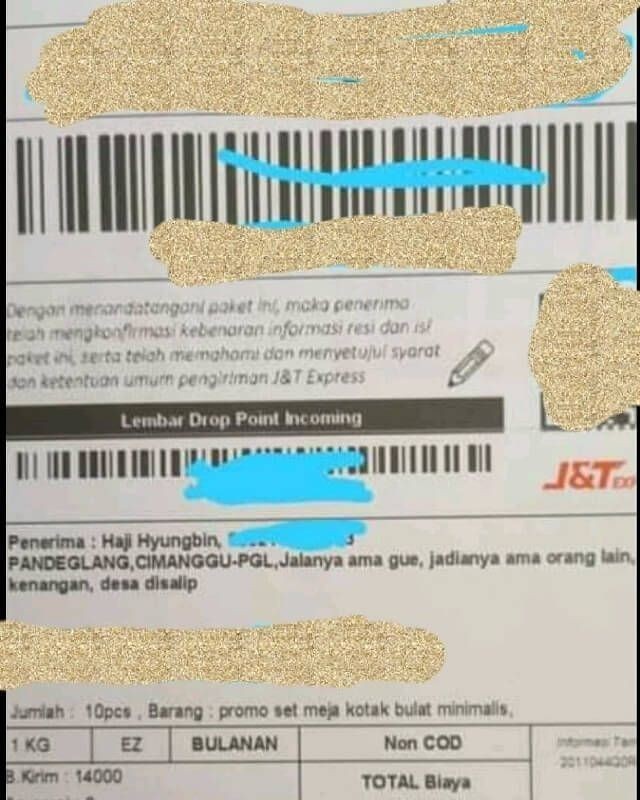 Jadi Gagal Fokus! Ini 10 Catatan di Paket Kiriman yang Bikin Ngakak!