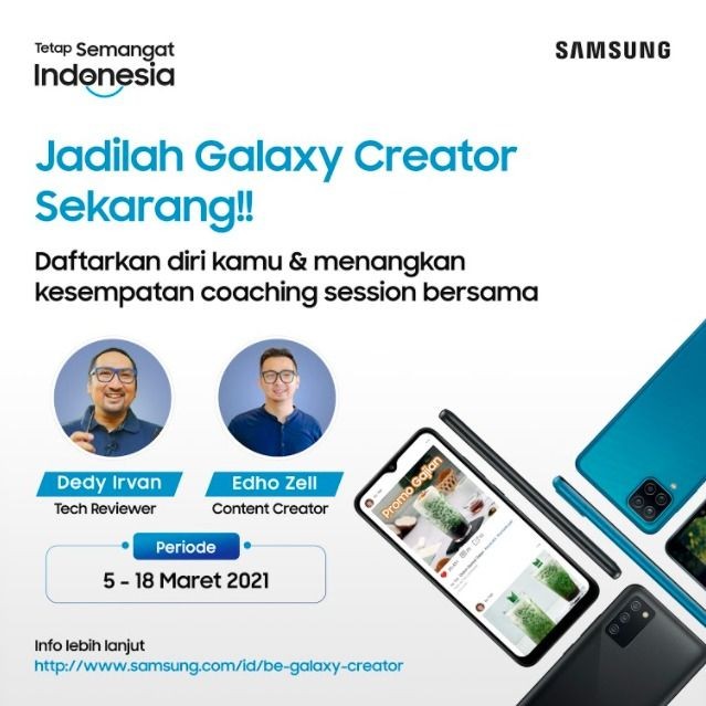 Cari Potensi Bintang Baru, Samsung Gelar Be A Galaxy Creator!