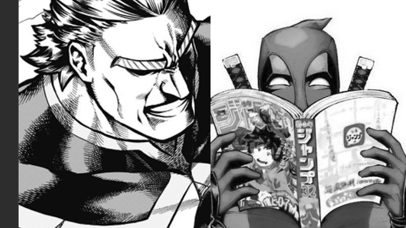 All Might Muncul di Manga Deadpool Samurai yang Terbit di Shonen Jump!