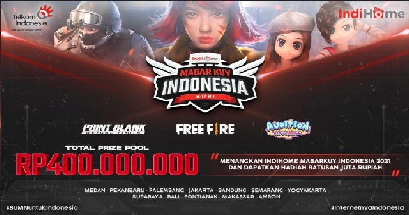 Event IndiHome MabarKuy Indonesia 2021 Resmi Buka Pendaftaran!