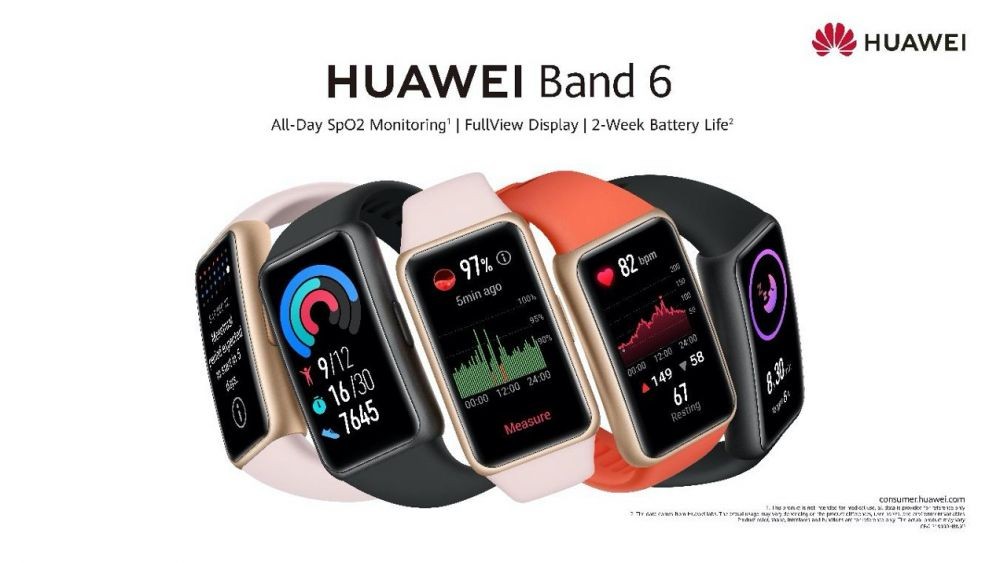 Smartband Selengkap Smartwatch, Huawei Band 6 Siap Rilis!