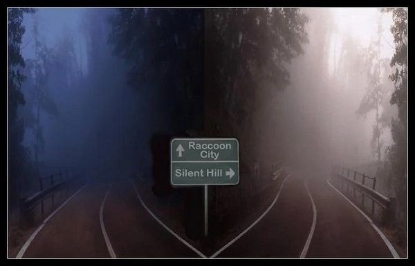 raccoon city atau silent hill