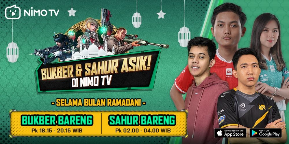 Bukber dan Sahur Asik Bersama Nimo TV Sudah Dimulai!