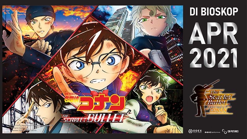 Review Detective Conan: The Scarlet Bullets, Insiden di Kereta Maglev