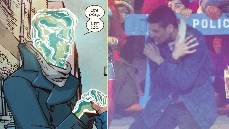 Foto Set Lokasi Perlihatkan Kostum Ms. Marvel yang Akurat dengan Komik