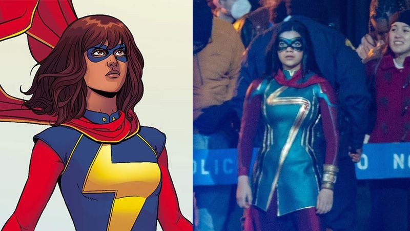 Foto Set Lokasi Perlihatkan Kostum Ms. Marvel yang Akurat dengan Komik