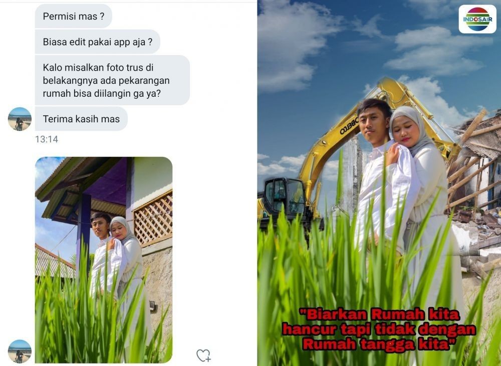 9 Momen Minta Foto Bareng Pasangan Dieditin, Hasilnya Malah Kocak 