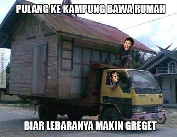 15 Meme Mudik Lebaran 2023 Terngakak, Edisi Kangen Rumah!