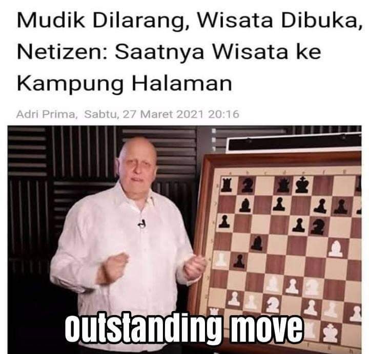 meme mudik lebaran 2021 - 8