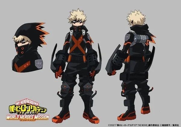 Begini Desain Stealth Suit untuk Movie My Hero Academia Baru!