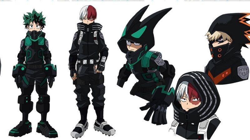 Begini Desain Stealth Suit untuk Movie My Hero Academia Baru