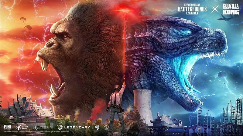 Event Godzilla Vs Kong PUBG Mobile Akhirnya Datang di Update 1.4!