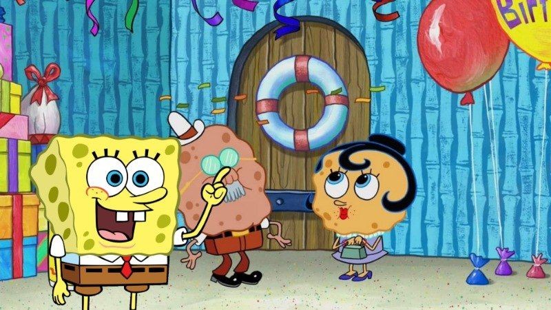 SpongeBob dan orangtuanya