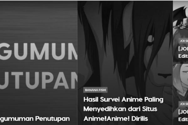 Setelah 8 Tahun, Situs Jurnal Otaku Indonesia Akan Tutup Juli 2021