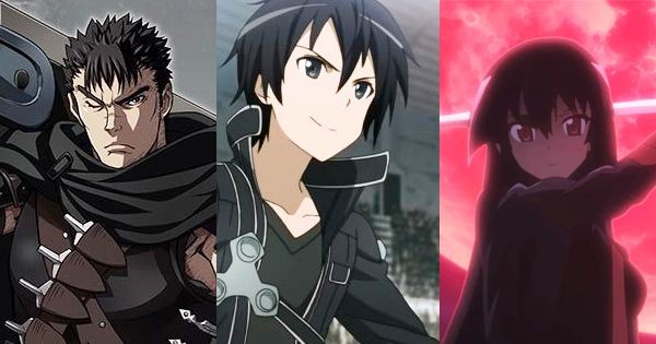 6 Pendekar Pedang Berkostum Hitam Terkuat di Anime