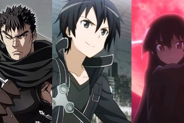 6 Pendekar Pedang Berkostum Hitam Terkuat di Anime
