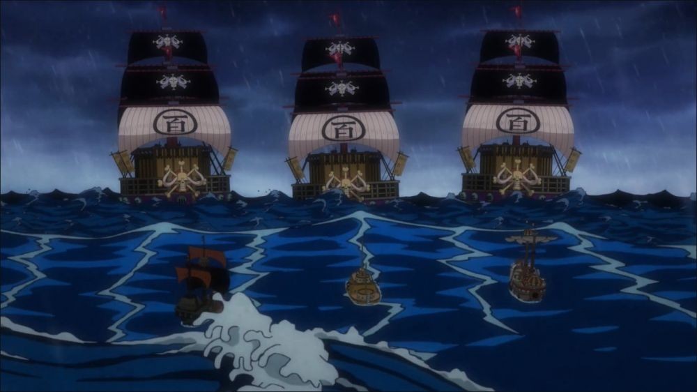 Kemunculan Epik Luffy, Law, dan Kid Tersaji di One Piece Episode 977!