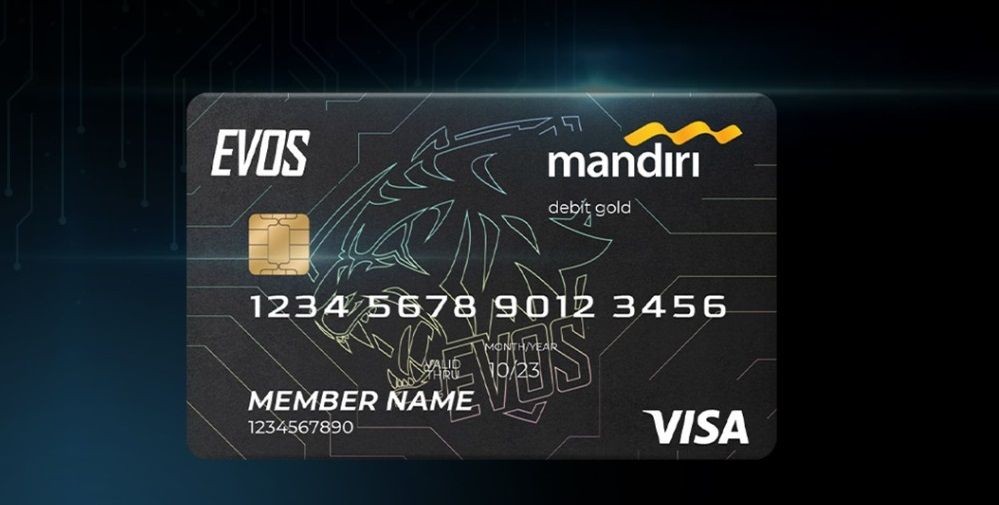 Kolaborasi EVOS Esports dan Bank Mandiri Rilis Kartu Debit Eksklusif!
