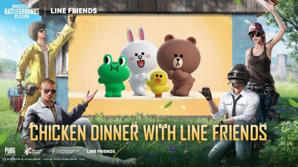 Sampai Juli! Ini Dia Event Kolaborasi PUBG Mobile dan LINE Friends!