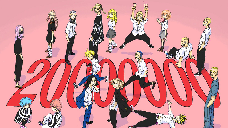 Manga Tokyo Revengers Telah Terbit 25 Juta Eksemplar!
