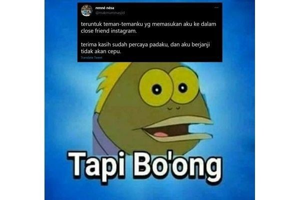 10 Meme Lucu Soal Close Friend yang Bikin Deg-degan!